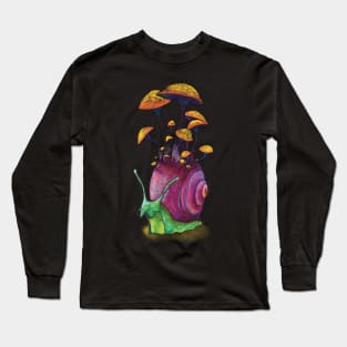 Over-Encumbered High Saturation Long Sleeve T-Shirt